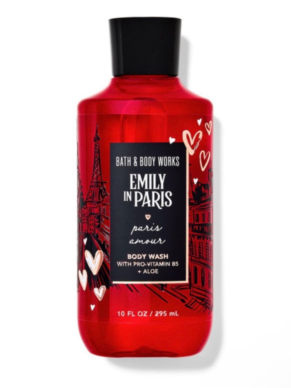 Bath & Body Works Emily in Paris Paris Amour Red Body Wash - Black Label